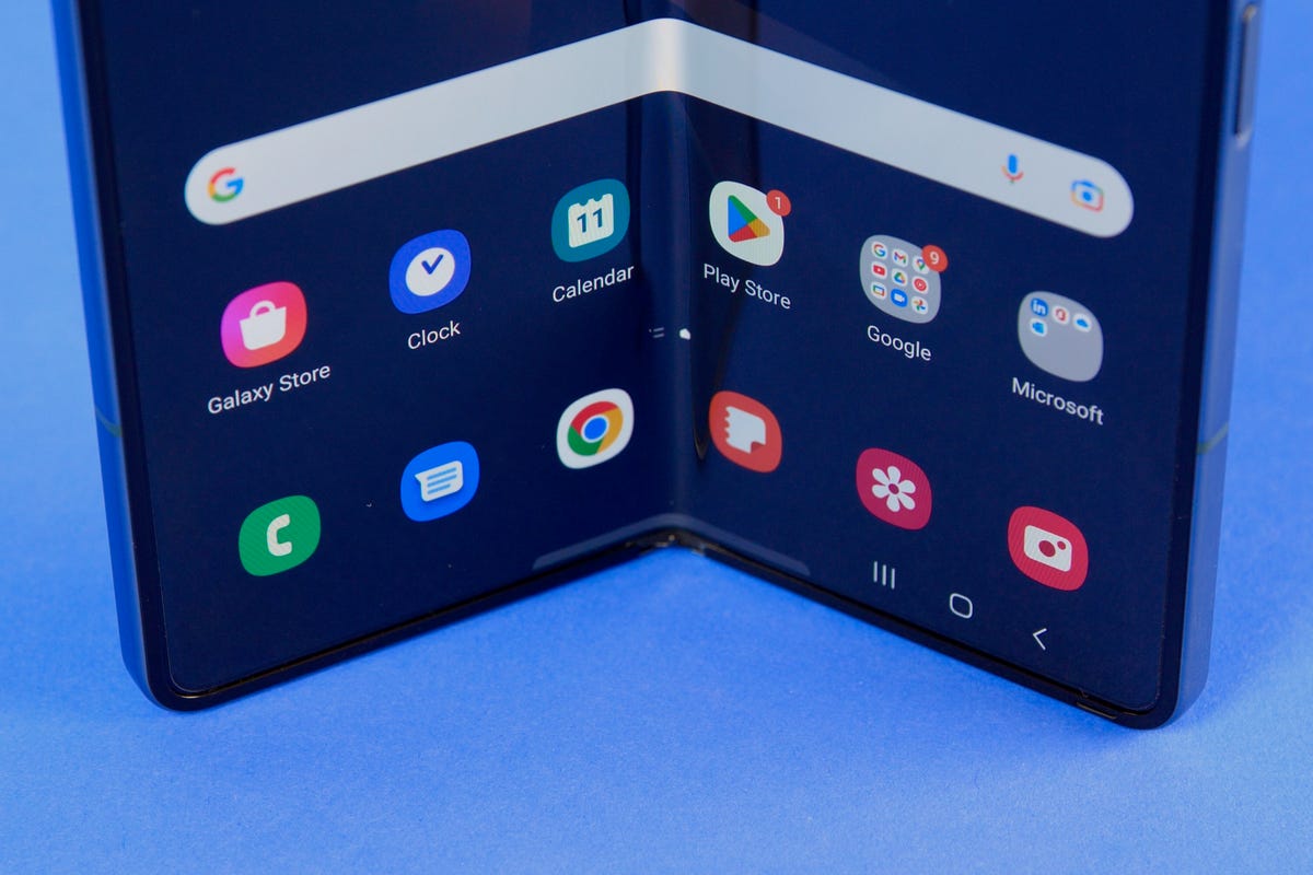 The main screen of the Fold 4