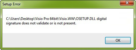 Fix Osetup.dll Error
